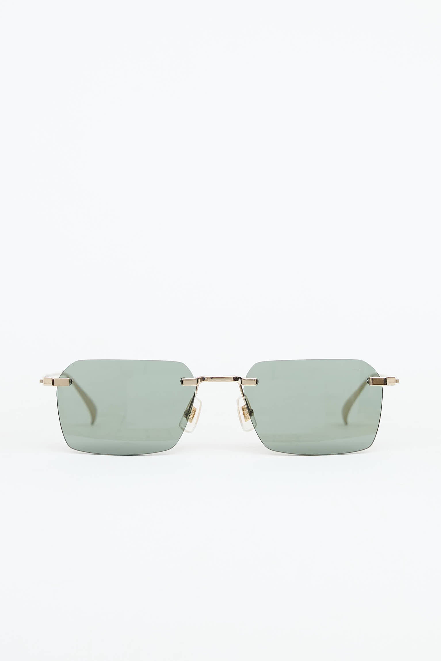 Dunhill DU0061 Rimless Square Sunglasses