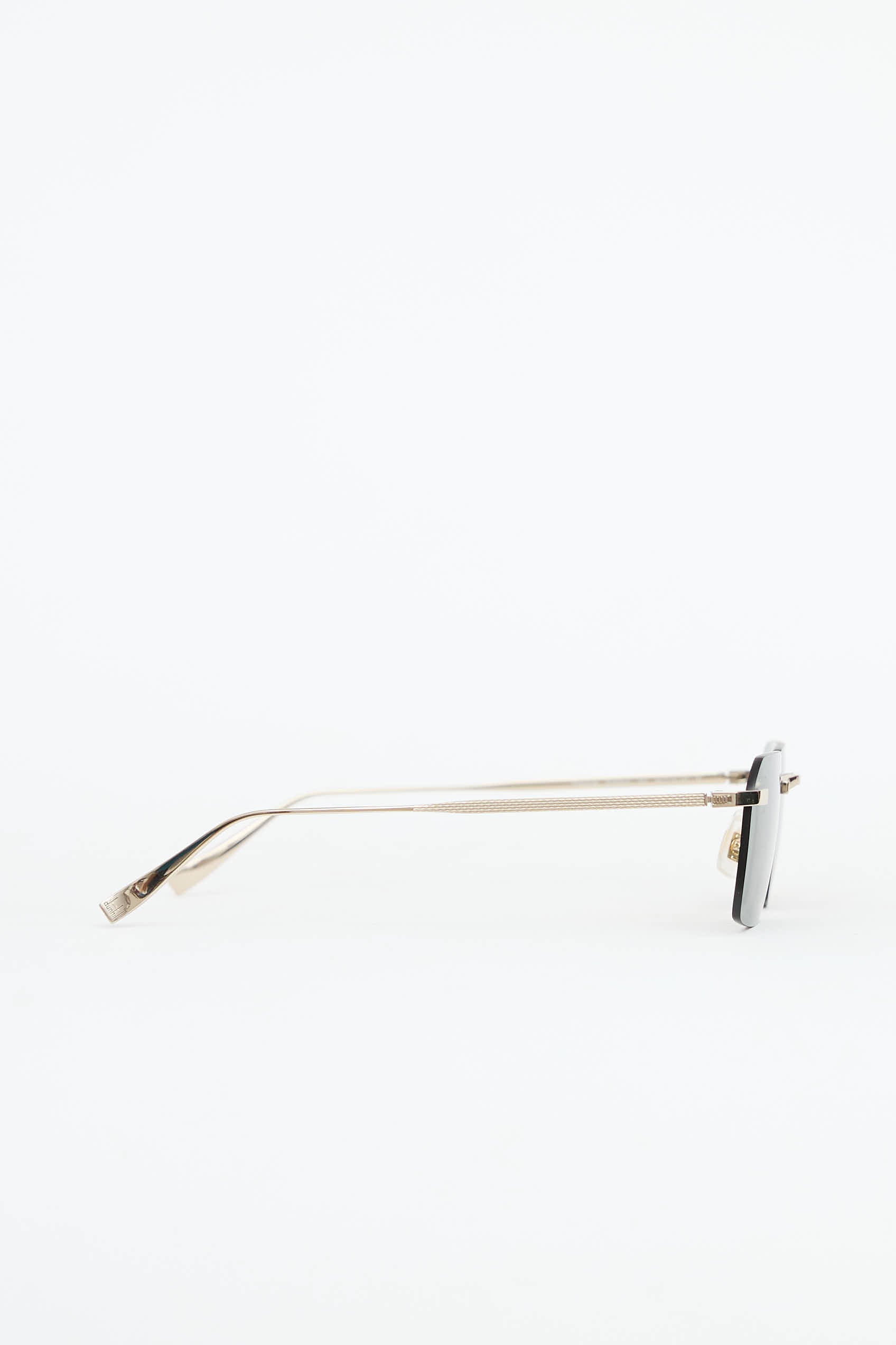 Dunhill DU0061 Rimless Square Sunglasses