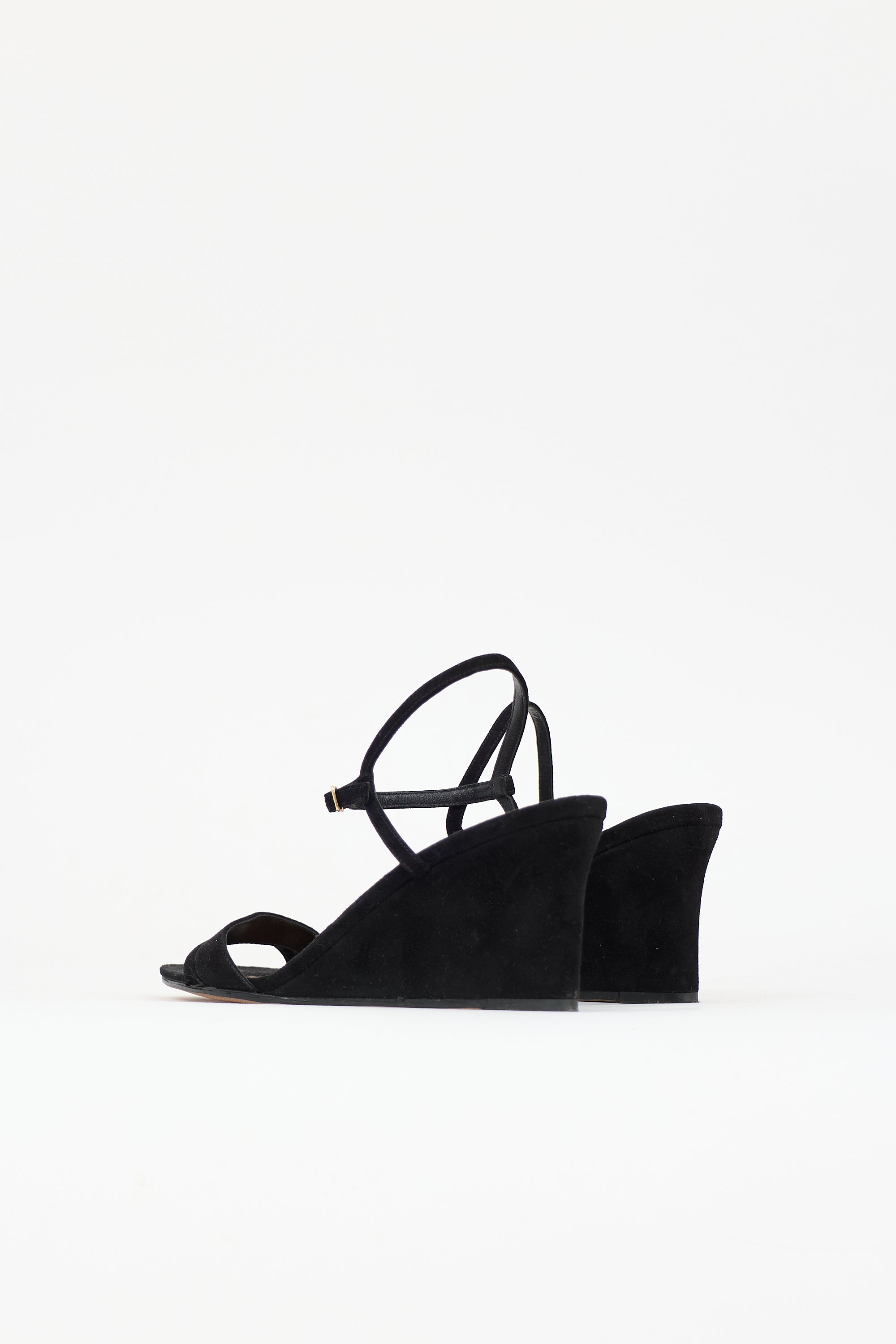 Emme Parsons Suede Simple Wedge Sandal
