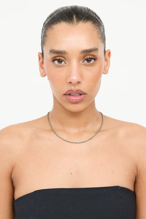 Effy Sterling Silver Braided Rope Necklace