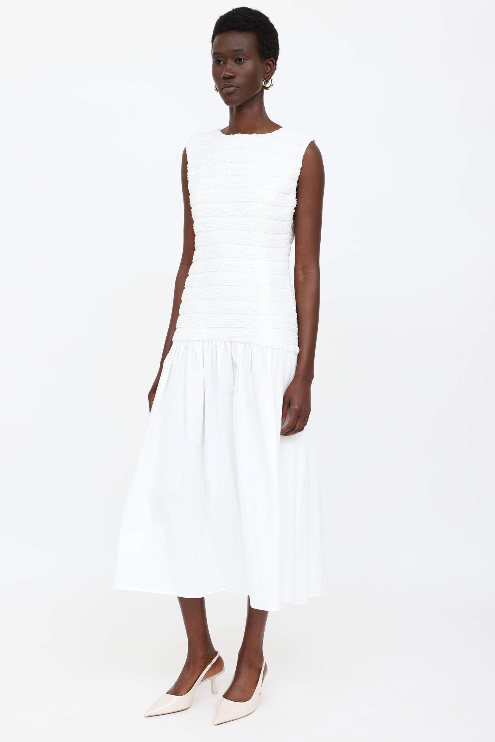 Elliatt Drop Waist Maxi Dress