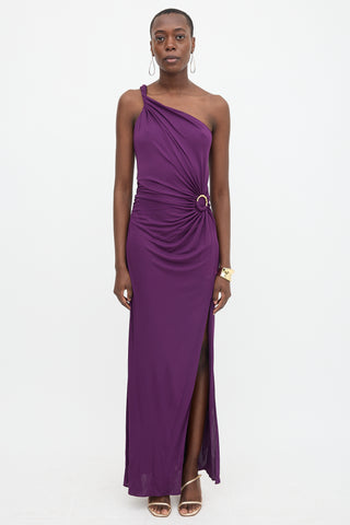 Emilio Pucci Jersey One Shoulder Dress