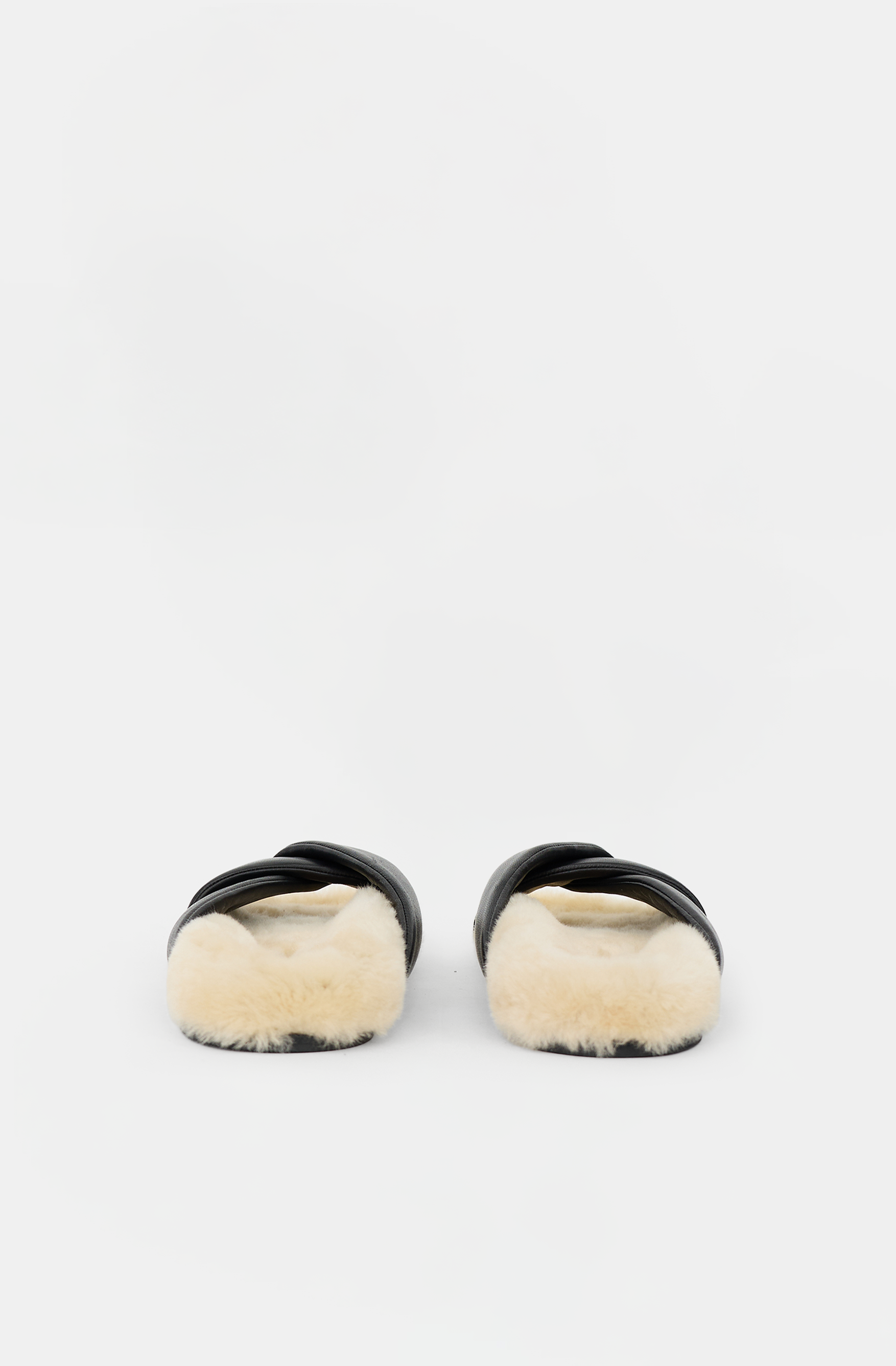 Emme Parsons Leather & Shearling Slide