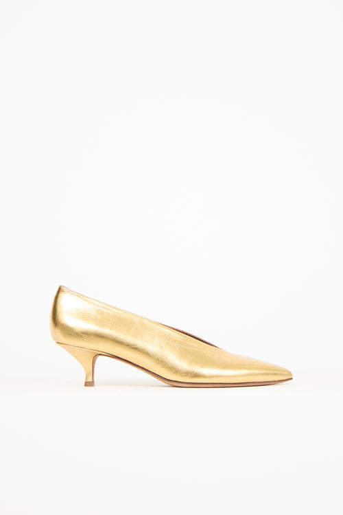 Emme Parsons Leather Veneto Pump