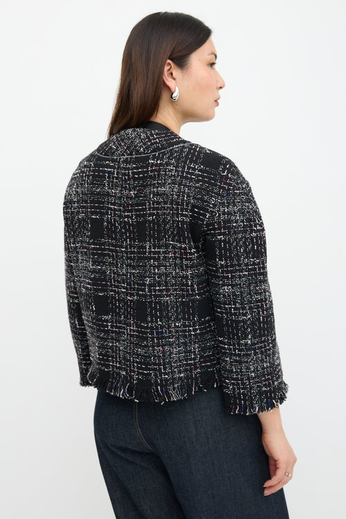 Erdem Tweed Check Jacket