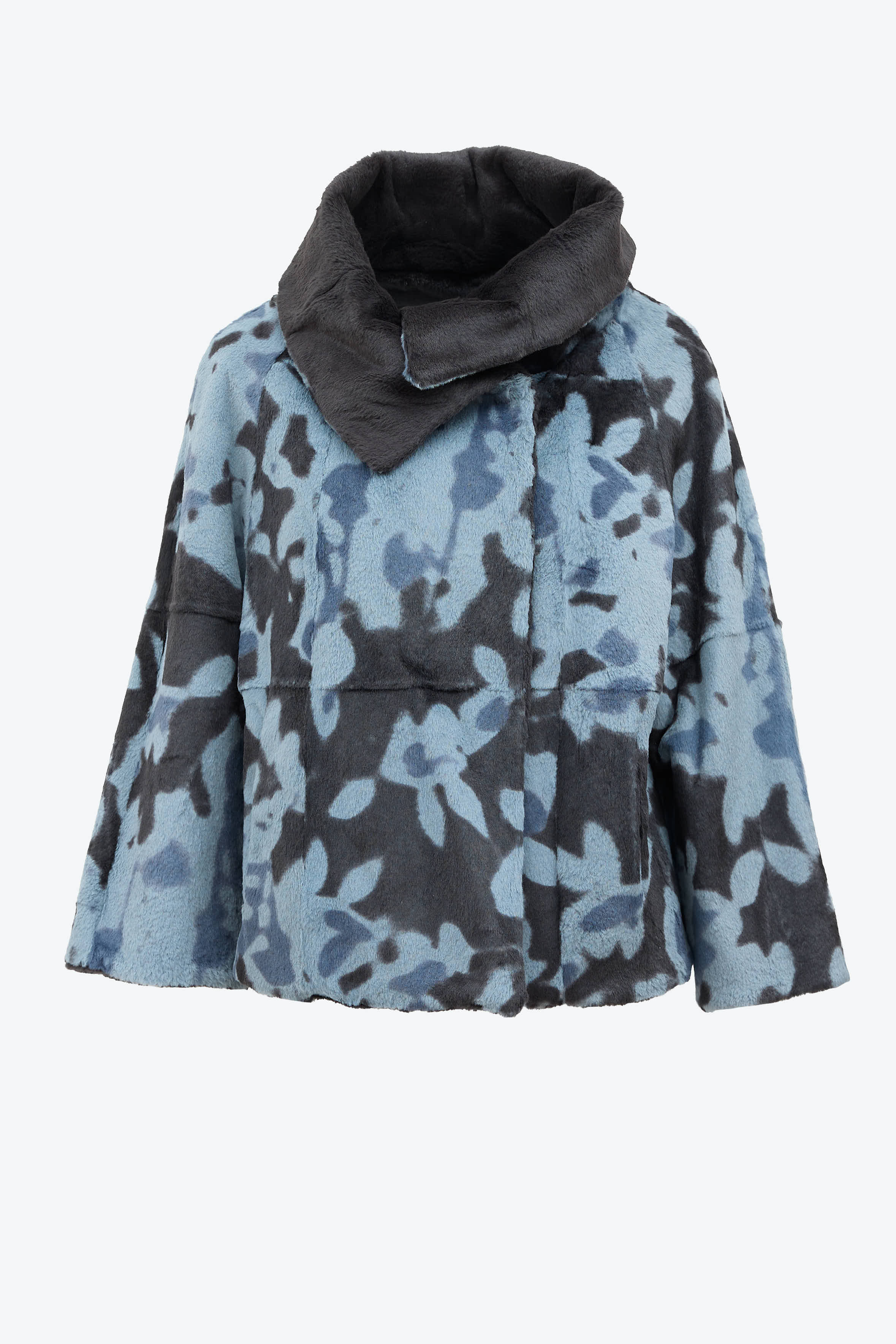 Etro Reversible Patterned Fur Jacket