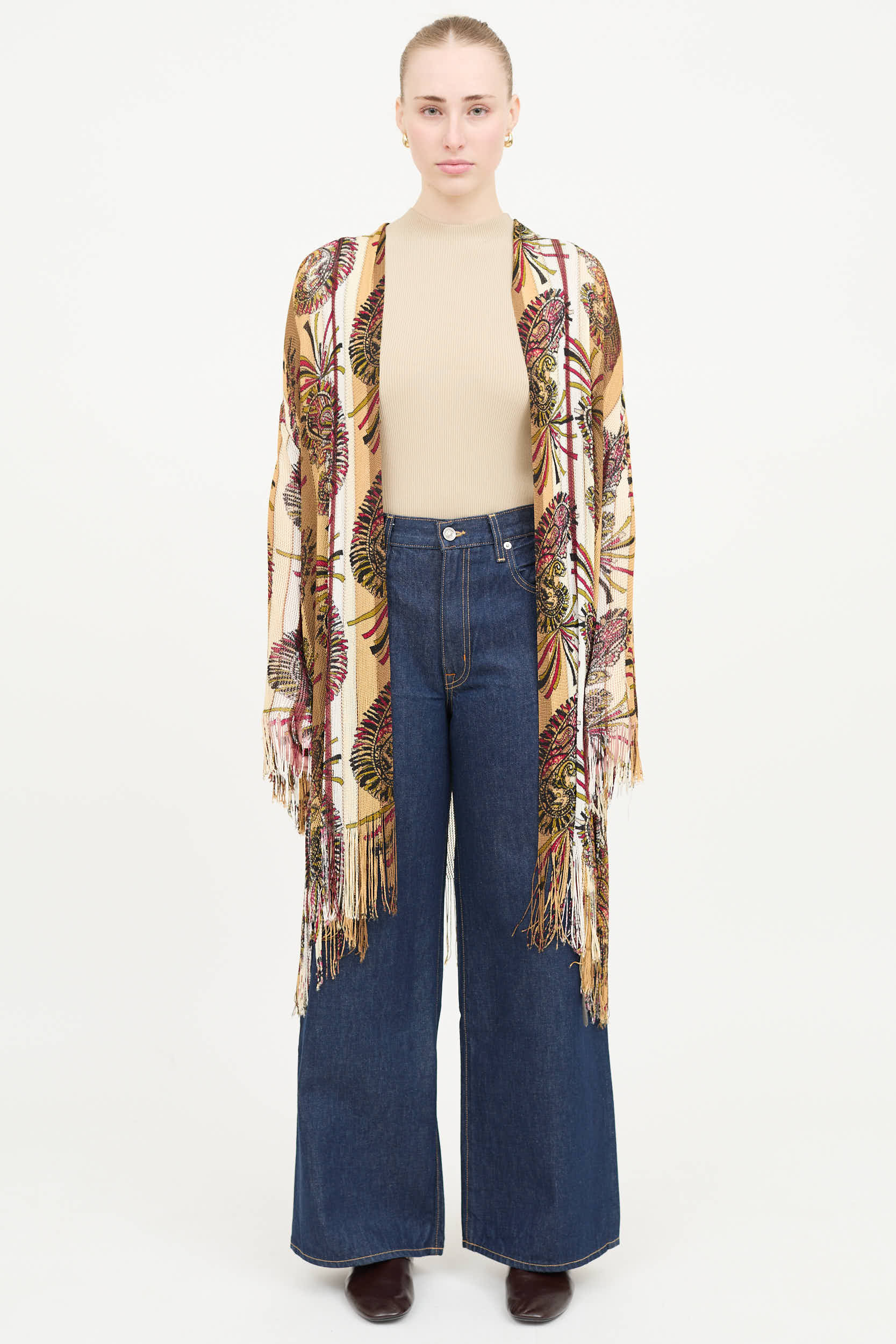 Etro Knit Paisley Cardigan