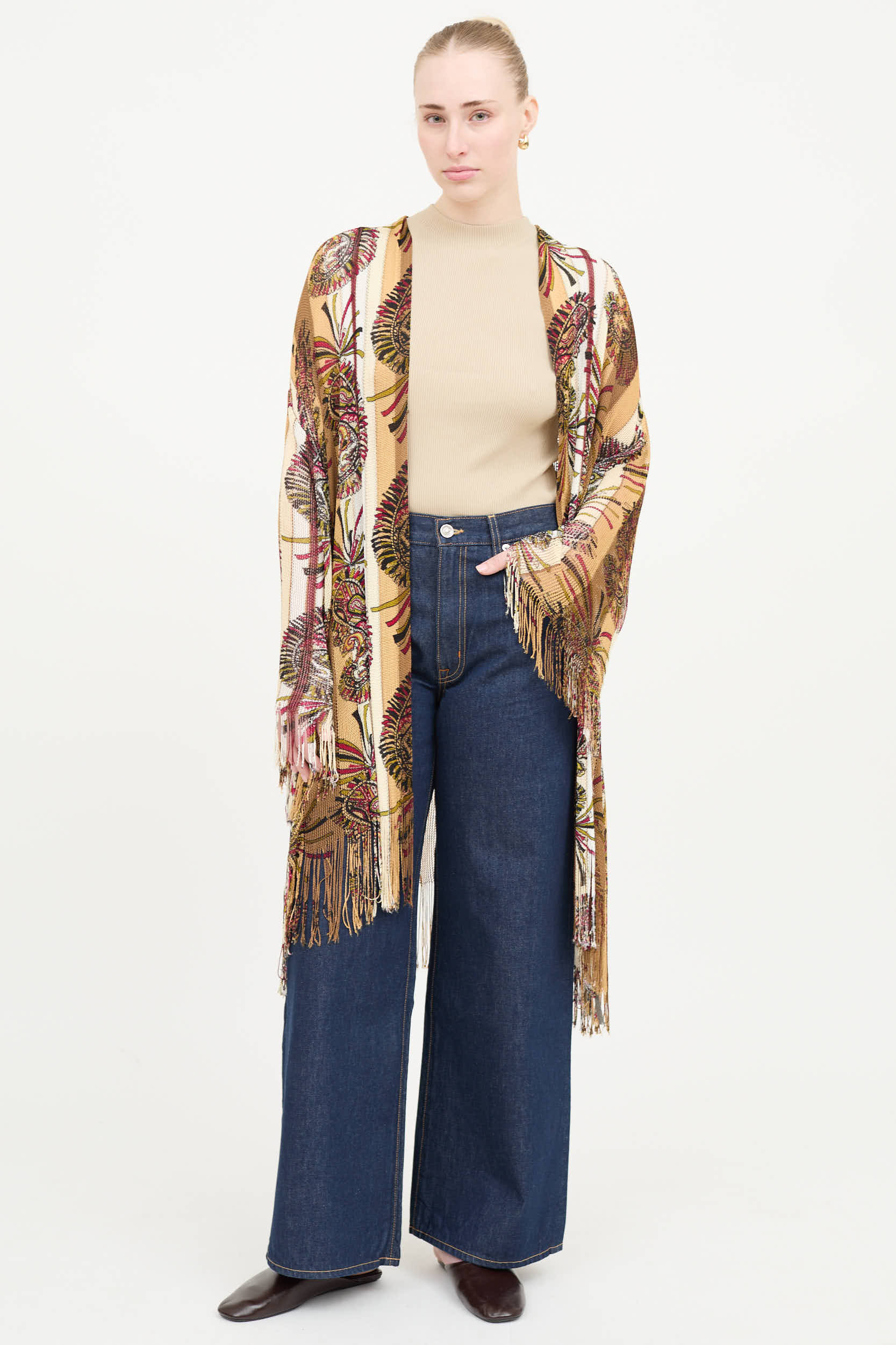 Etro Knit Paisley Cardigan