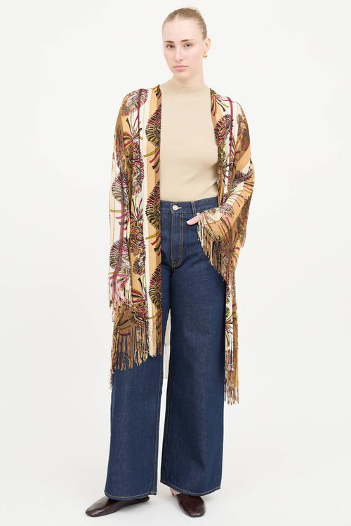 Etro Knit Paisley Cardigan
