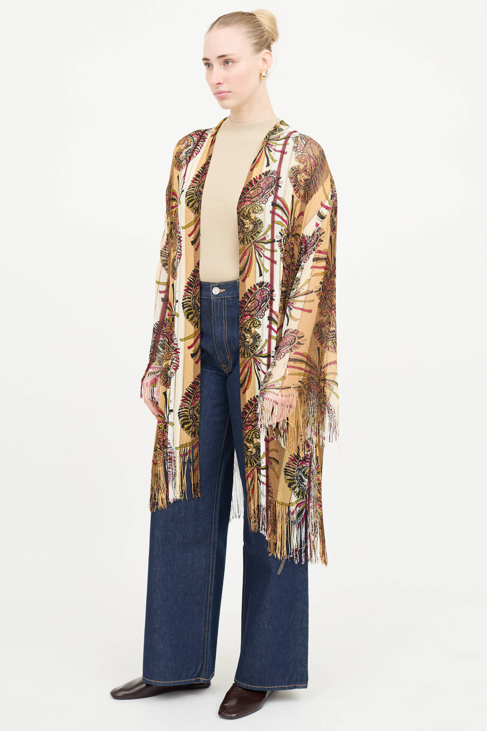 Etro Knit Paisley Cardigan