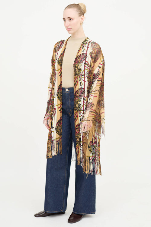 Etro Knit Paisley Cardigan