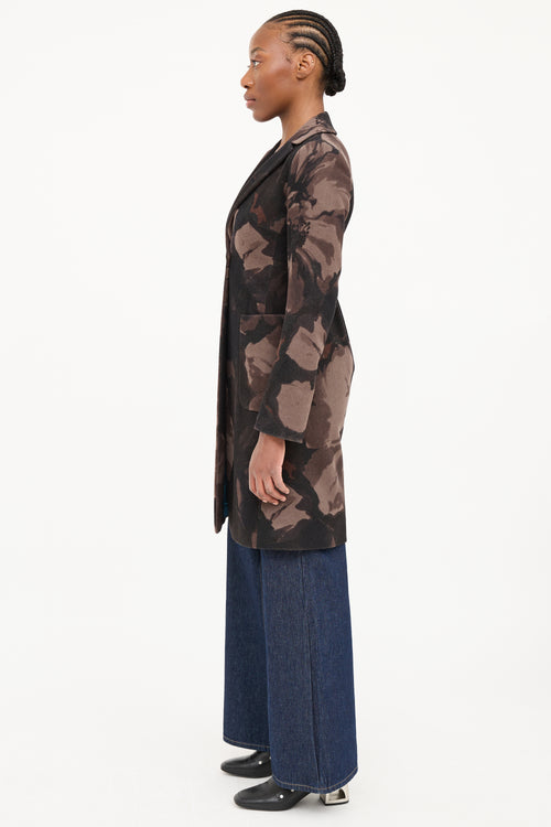 Etro Wool Floral Coat