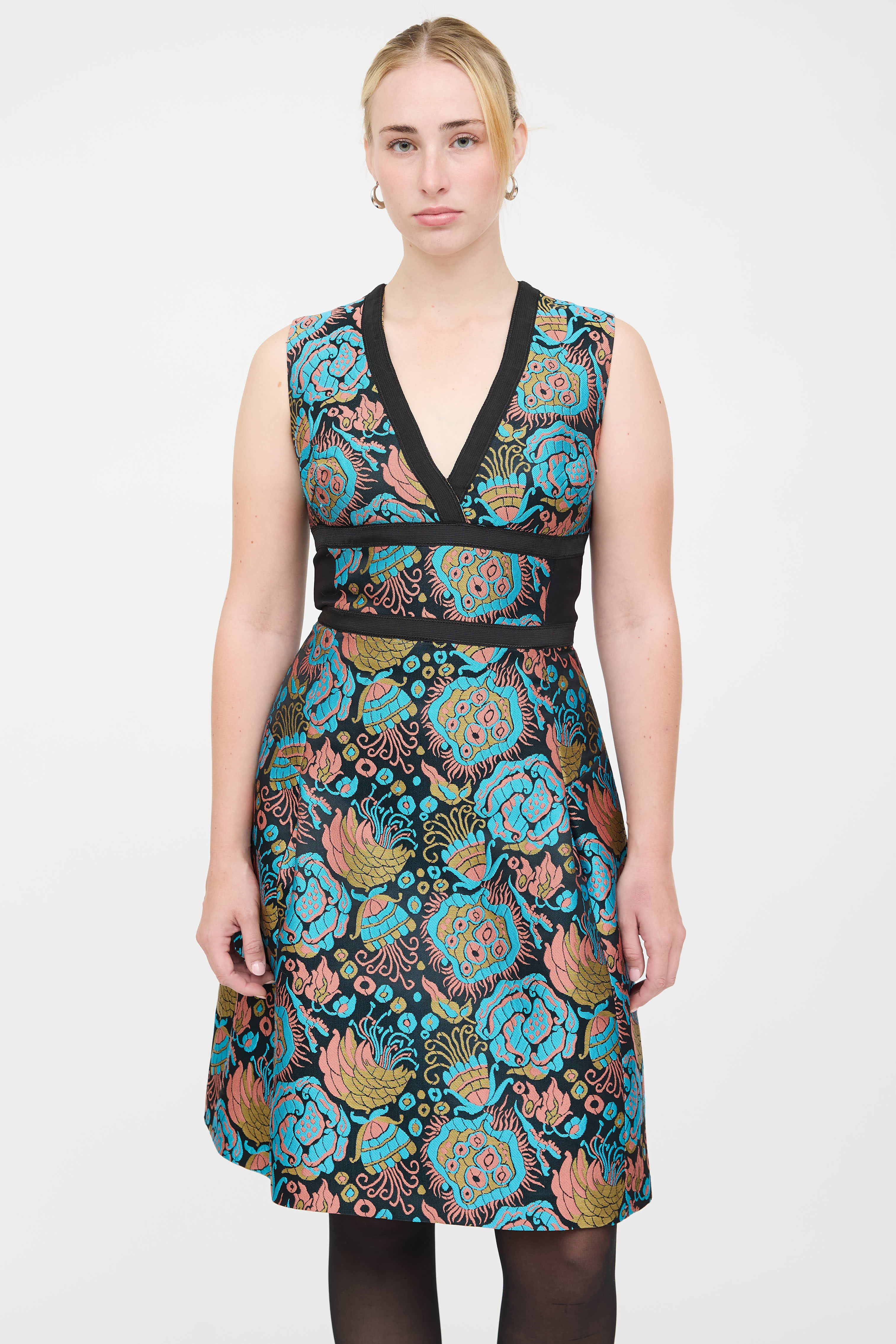 Etro Jacquard Sheath Dress