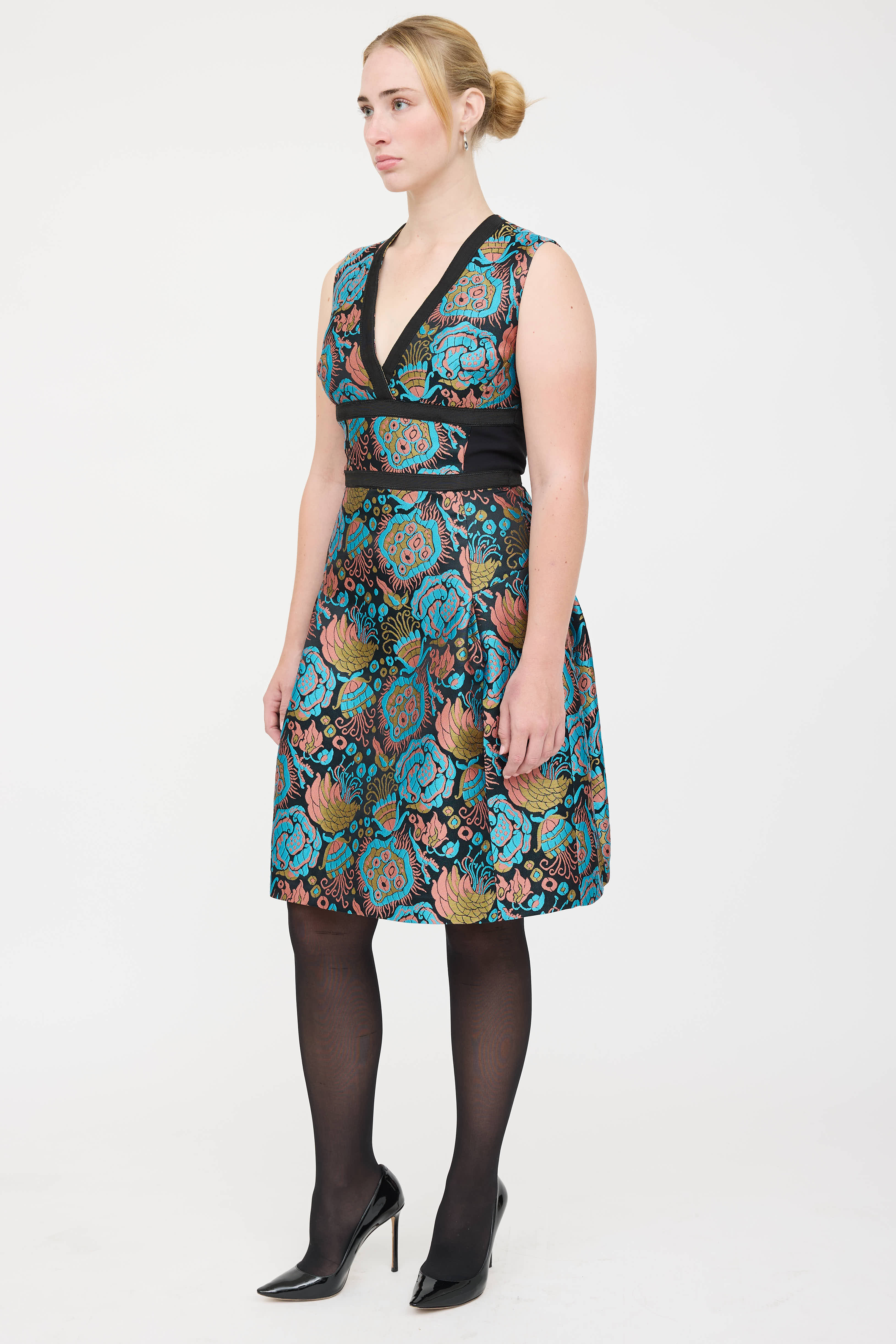 Etro Jacquard Sheath Dress