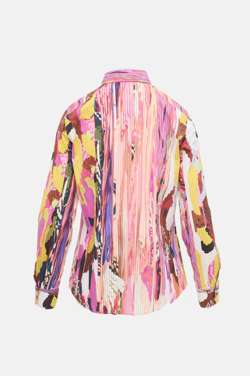 Etro Mixed Print Shirt