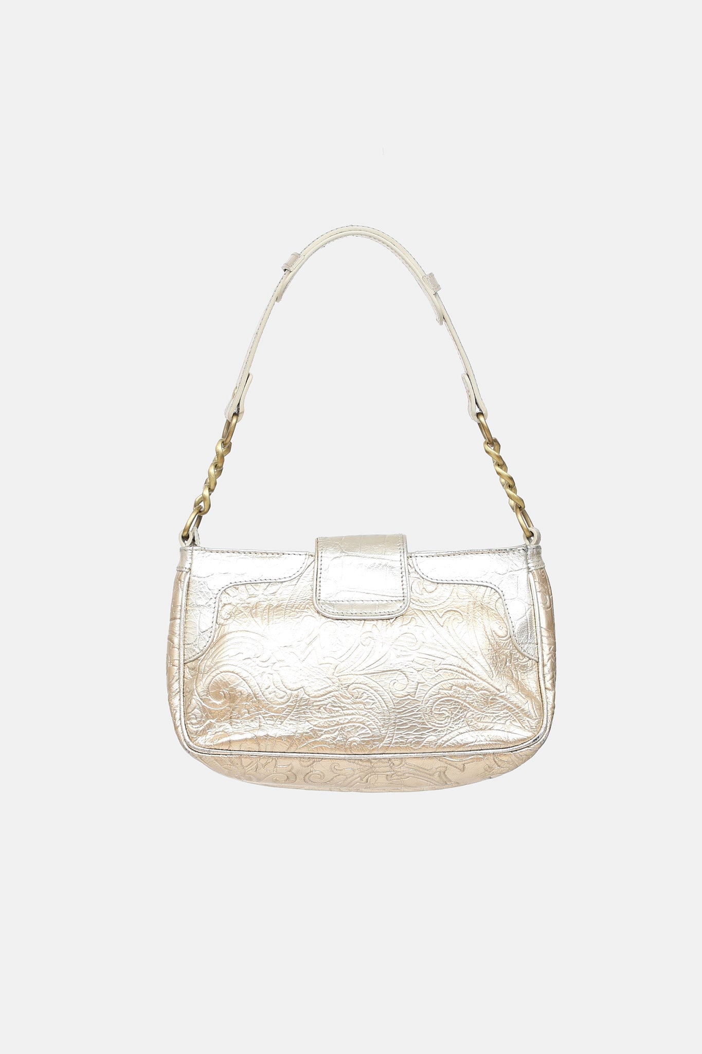 Etro Paisley Embossed Shoulder Bag