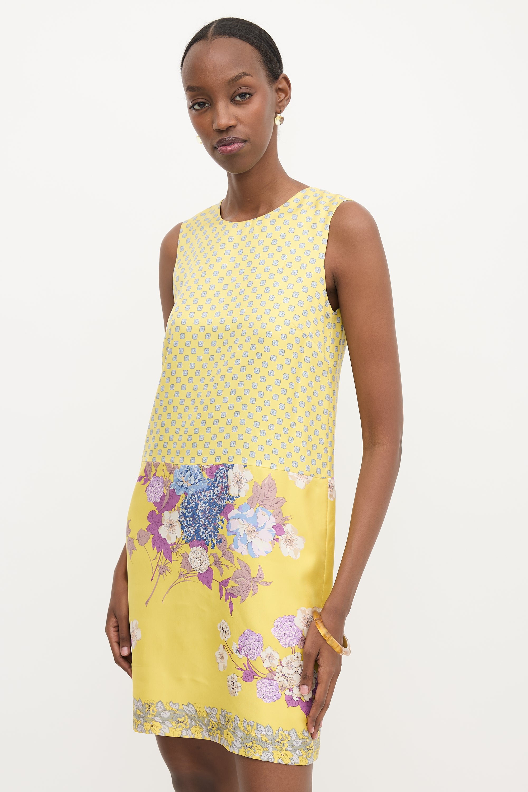Etro Silk Printed Shift Dress