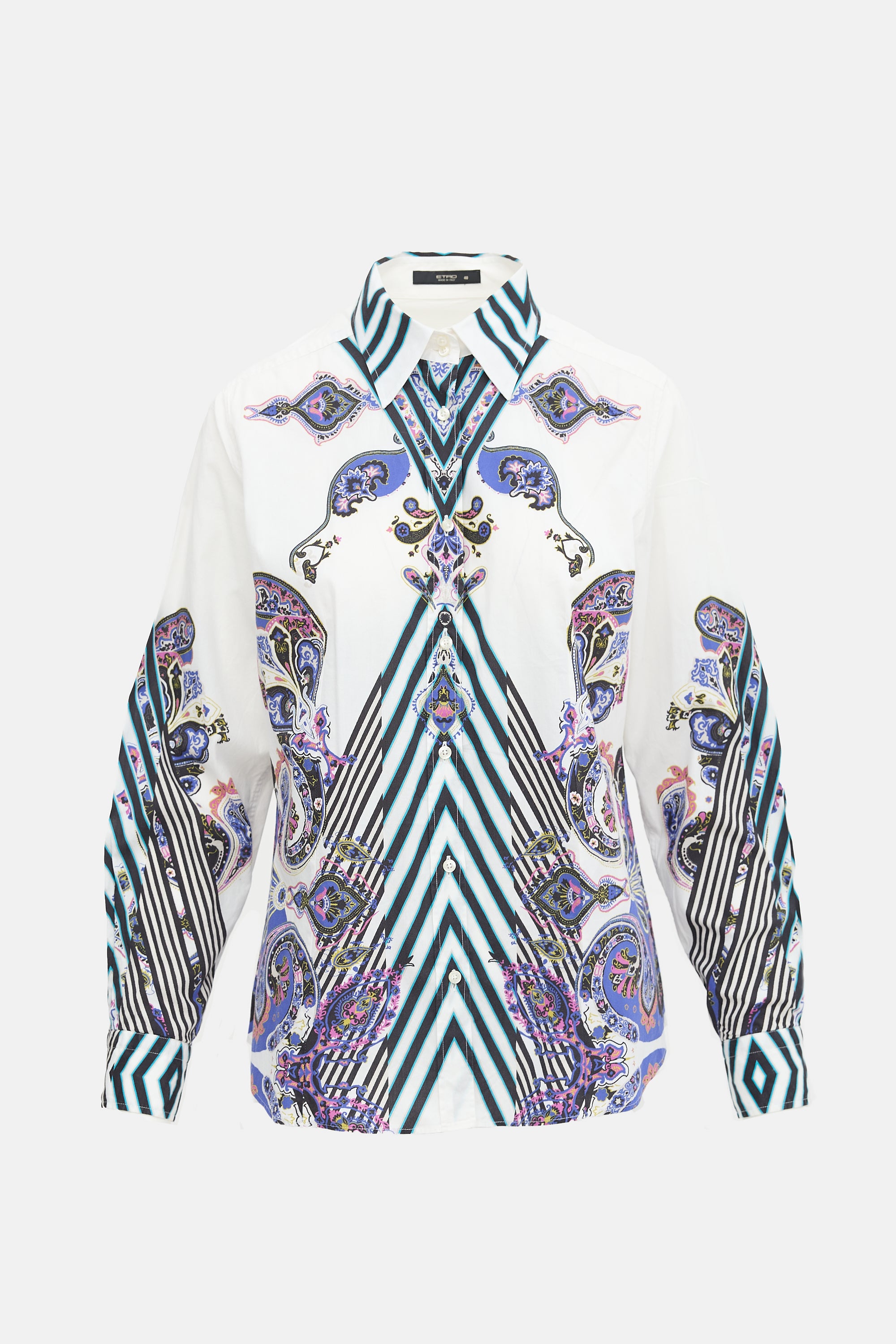 Etro Striped Paisley Shirt