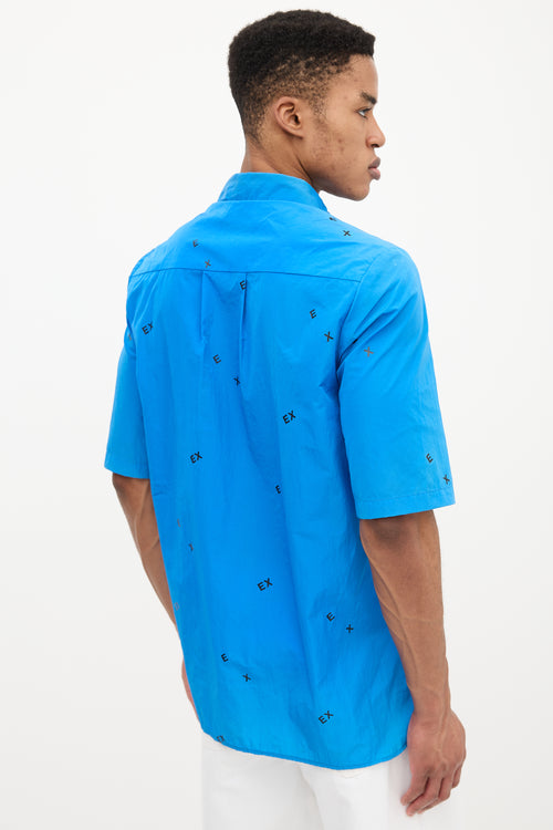 Ex Infinitas Letter Button Up Shirt