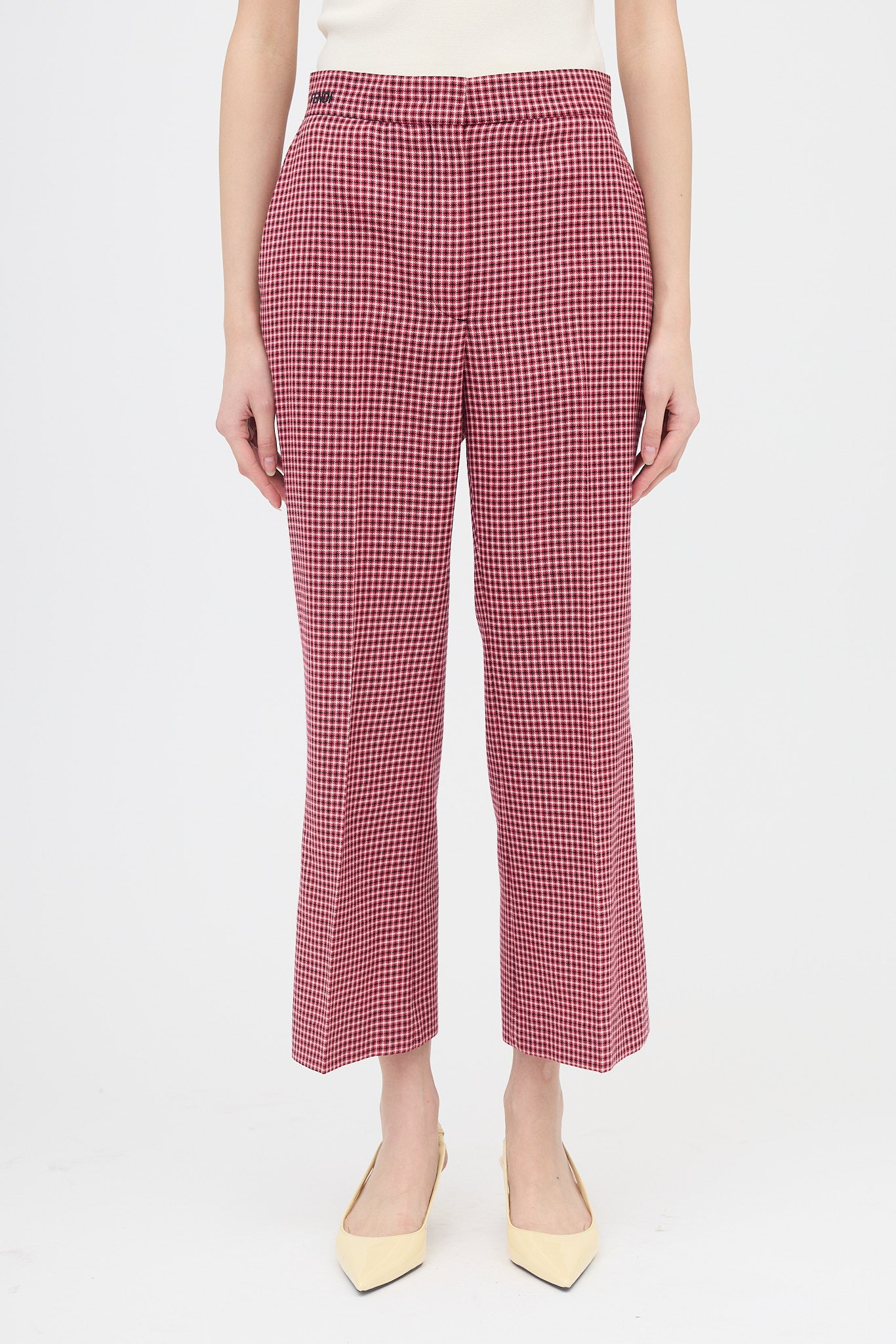 Fendi Wool Check Suit