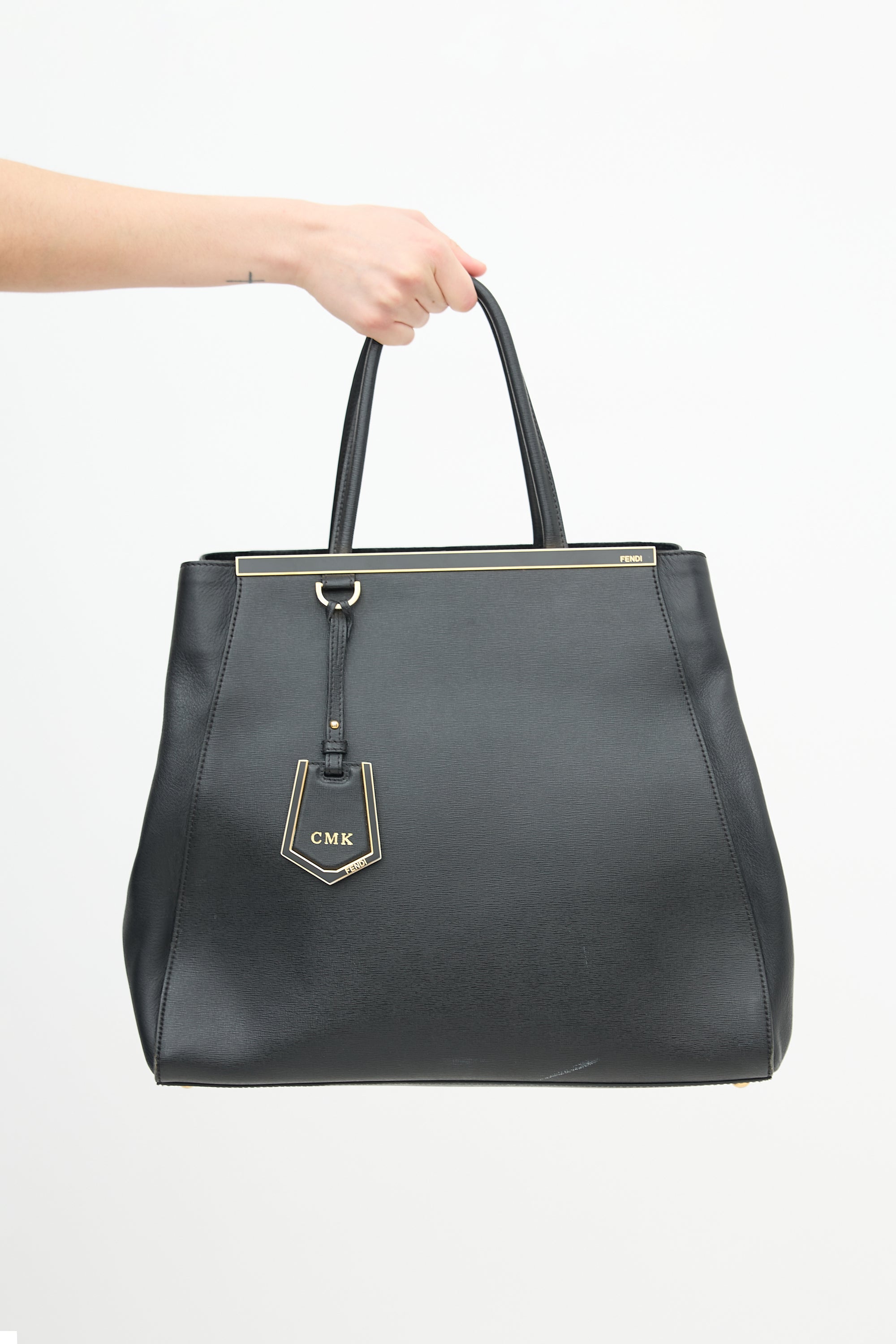 Fendi Leather 2Jours Large Bag