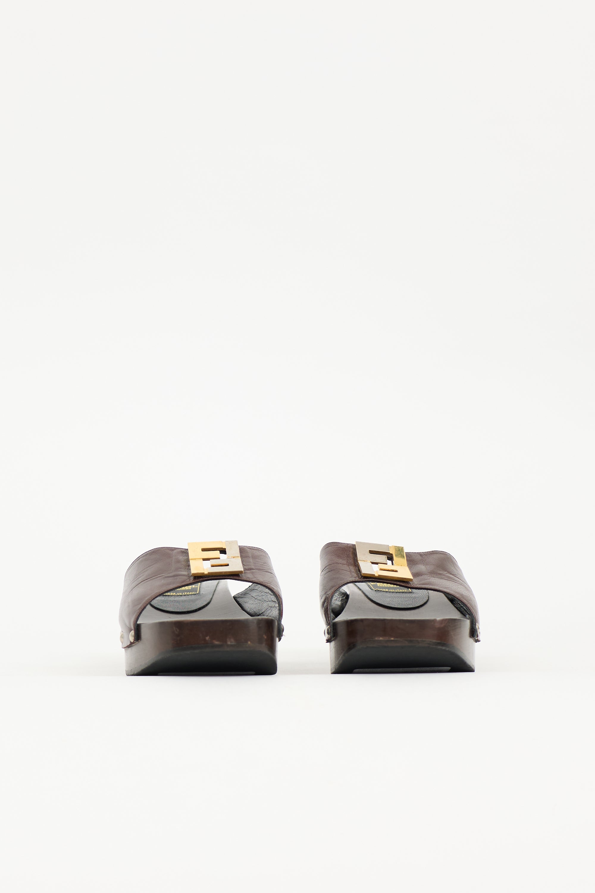 Fendi Vintage FF Sandal