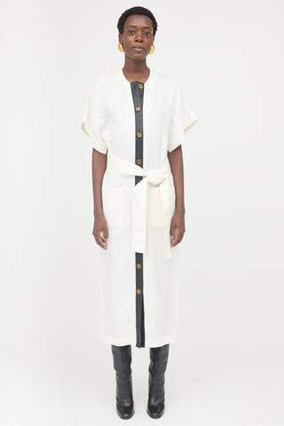 Ferragamo Silk & Linen Dress