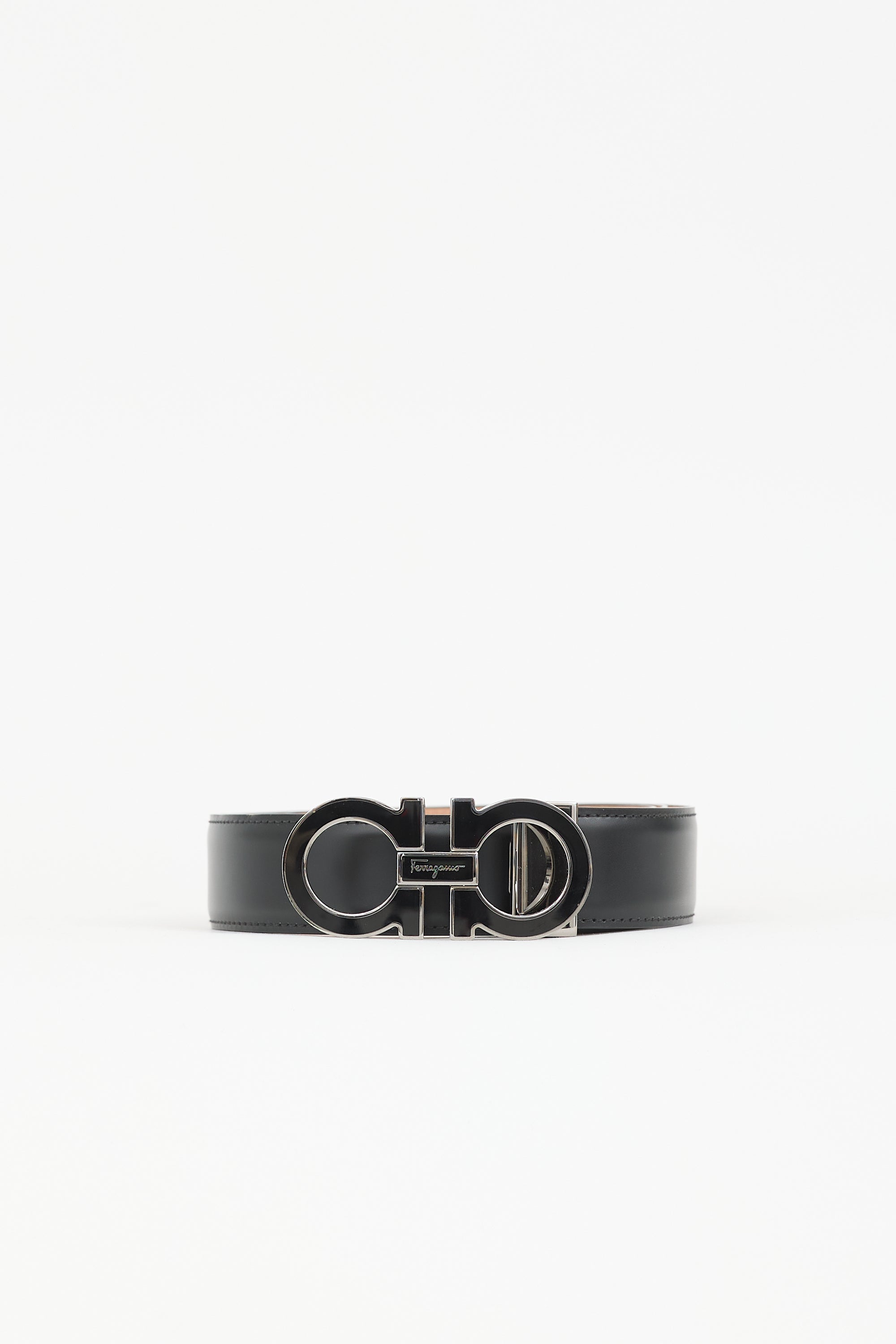 Ferragamo Leather Gancini