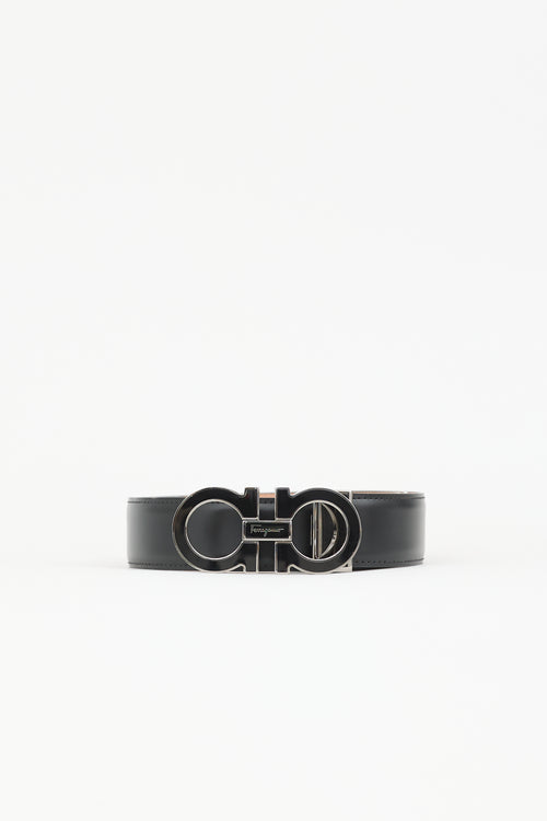 Ferragamo Leather Gancini