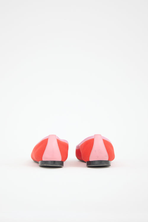 Ferragamo Knit Varina Flat