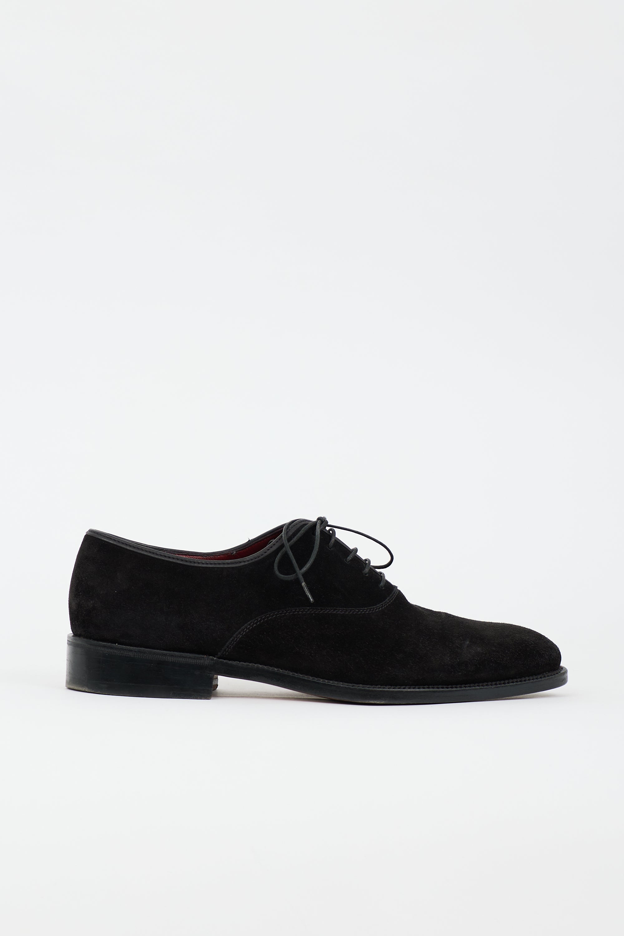 Ferragamo Suede Oxford