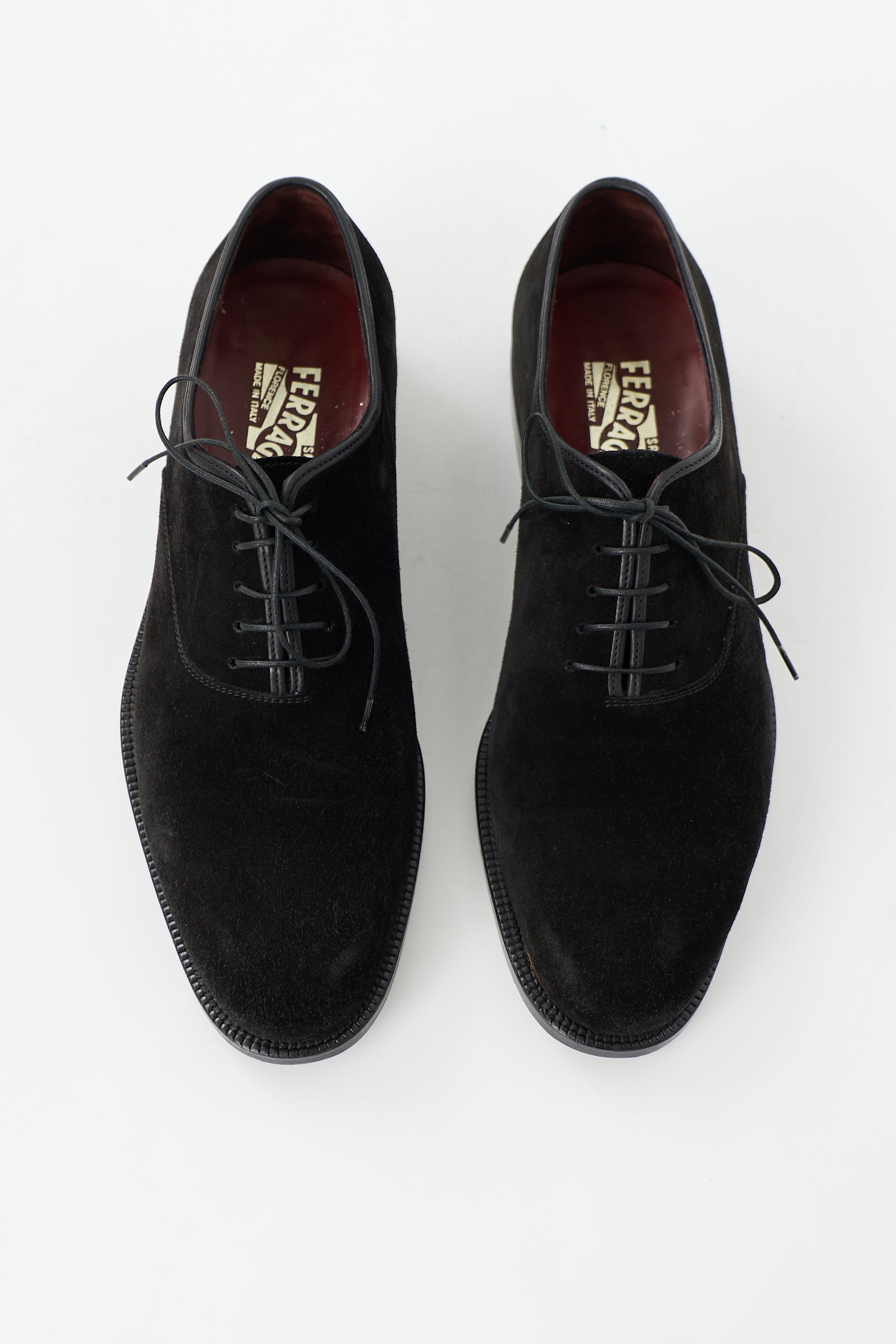 Ferragamo Suede Oxford