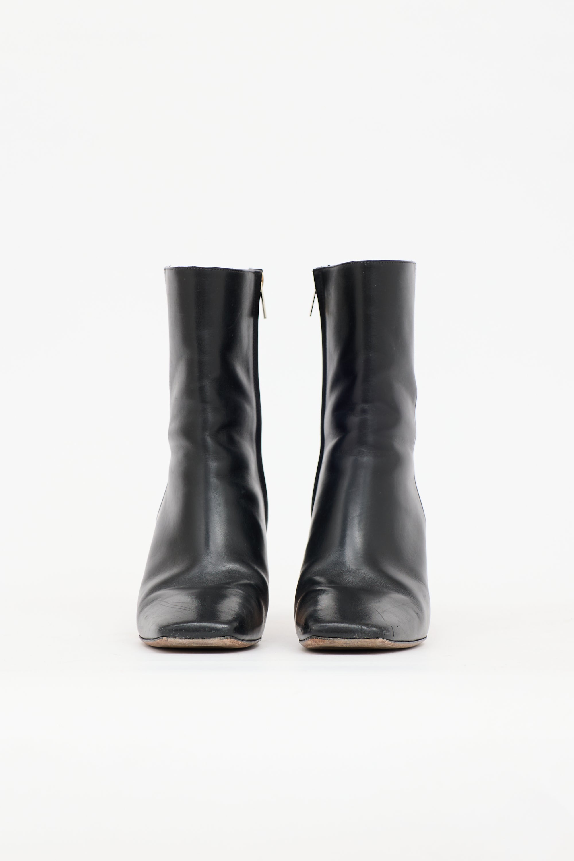 Jimmy Choo Leather Kinsey 75 Boot