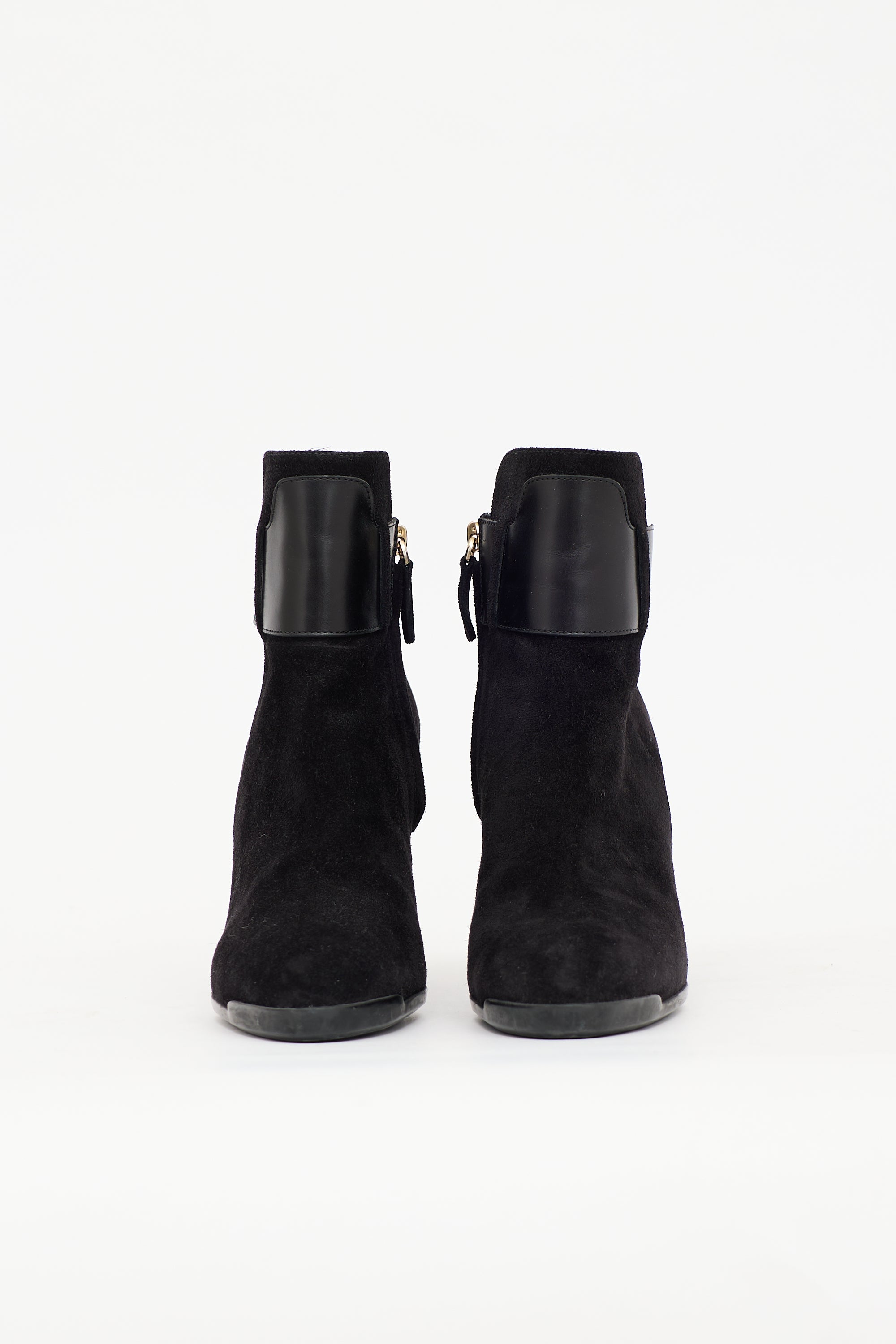 Tod's Suede Belted Ankle Boot