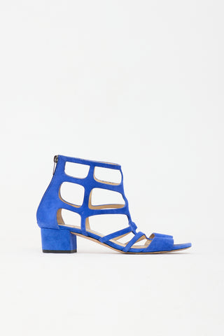 Jimmy Choo Suede Ren 35 Sandal