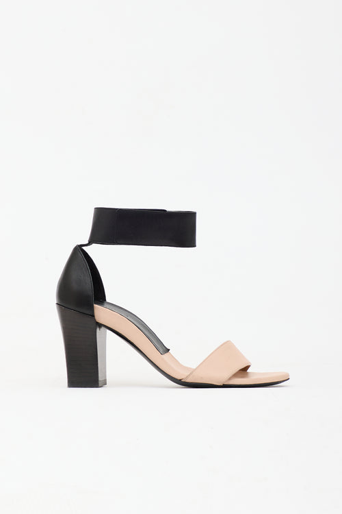 Chloé Leather Two Tone Sandal