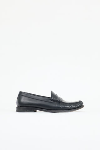 Celine Leather Luco Penny Loafer