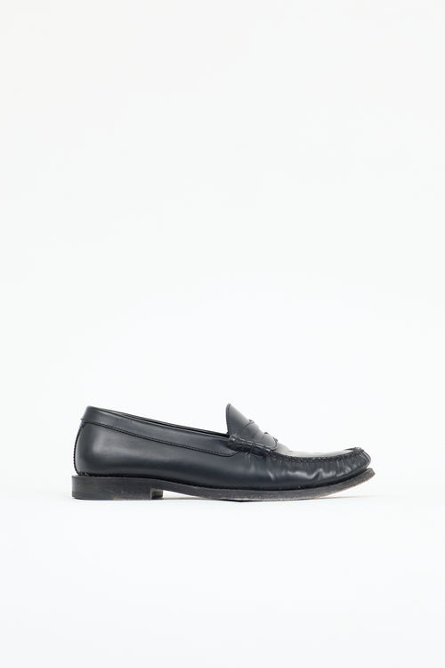 Celine Leather Luco Penny Loafer