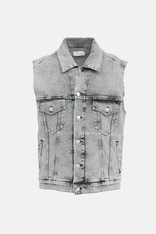 Fabiana Filippi Denim & Knit Vest