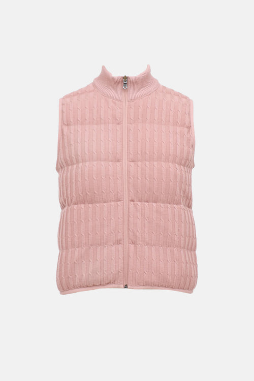  Cashmere Reversible Vest