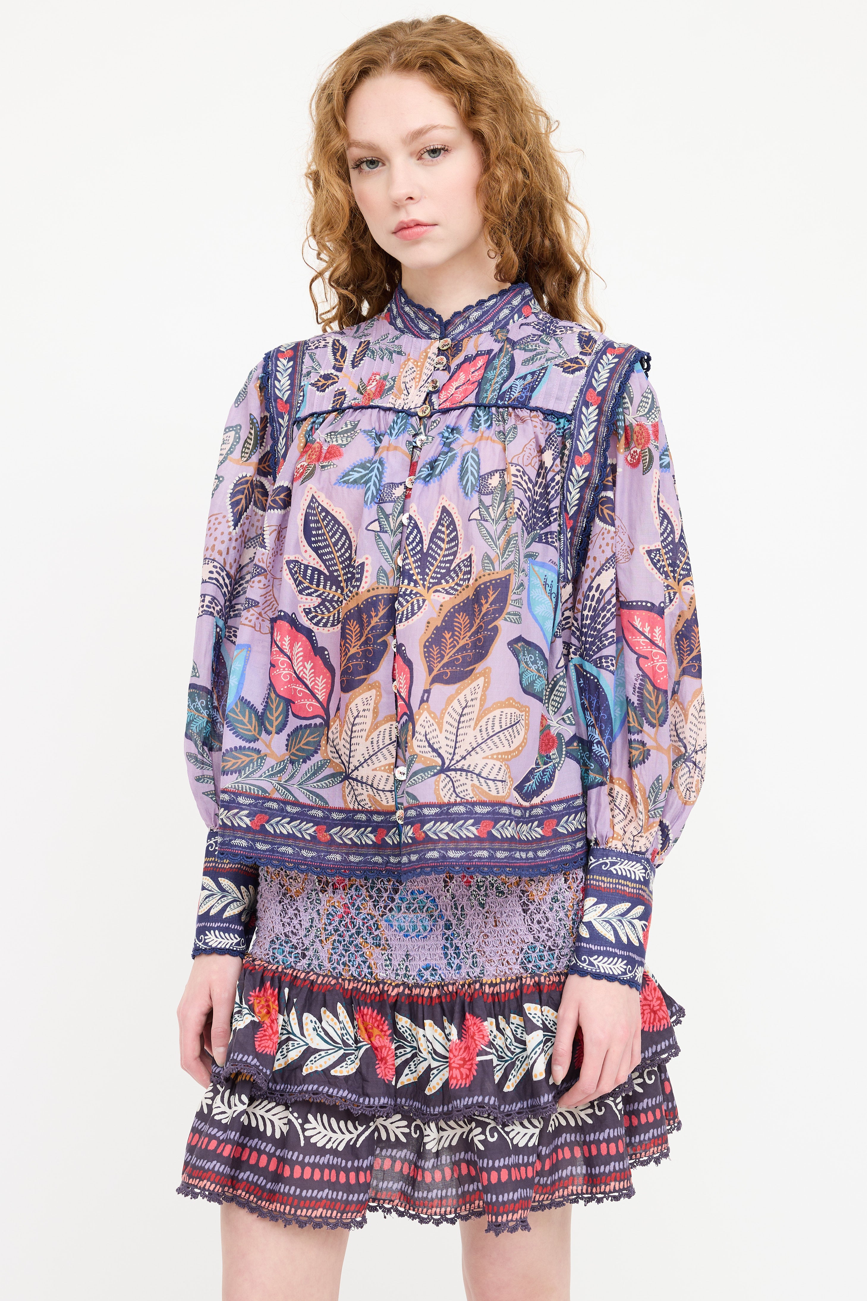 Farm Ruffled Floral Co-Ord Set