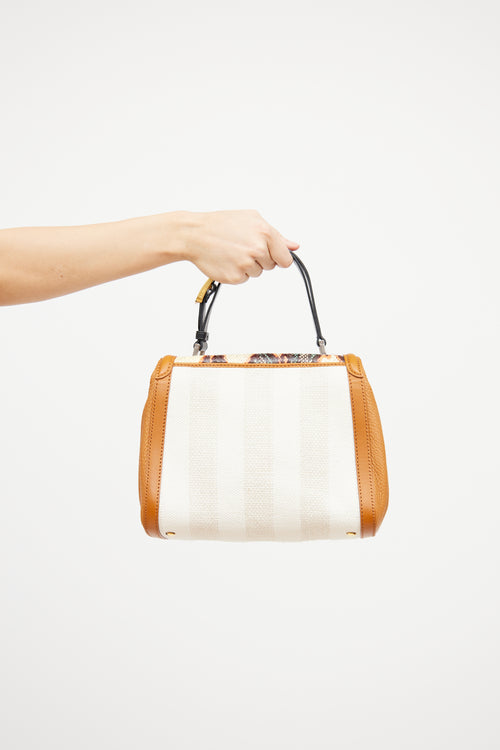 Fendi Multi Embossed Silvana Bag