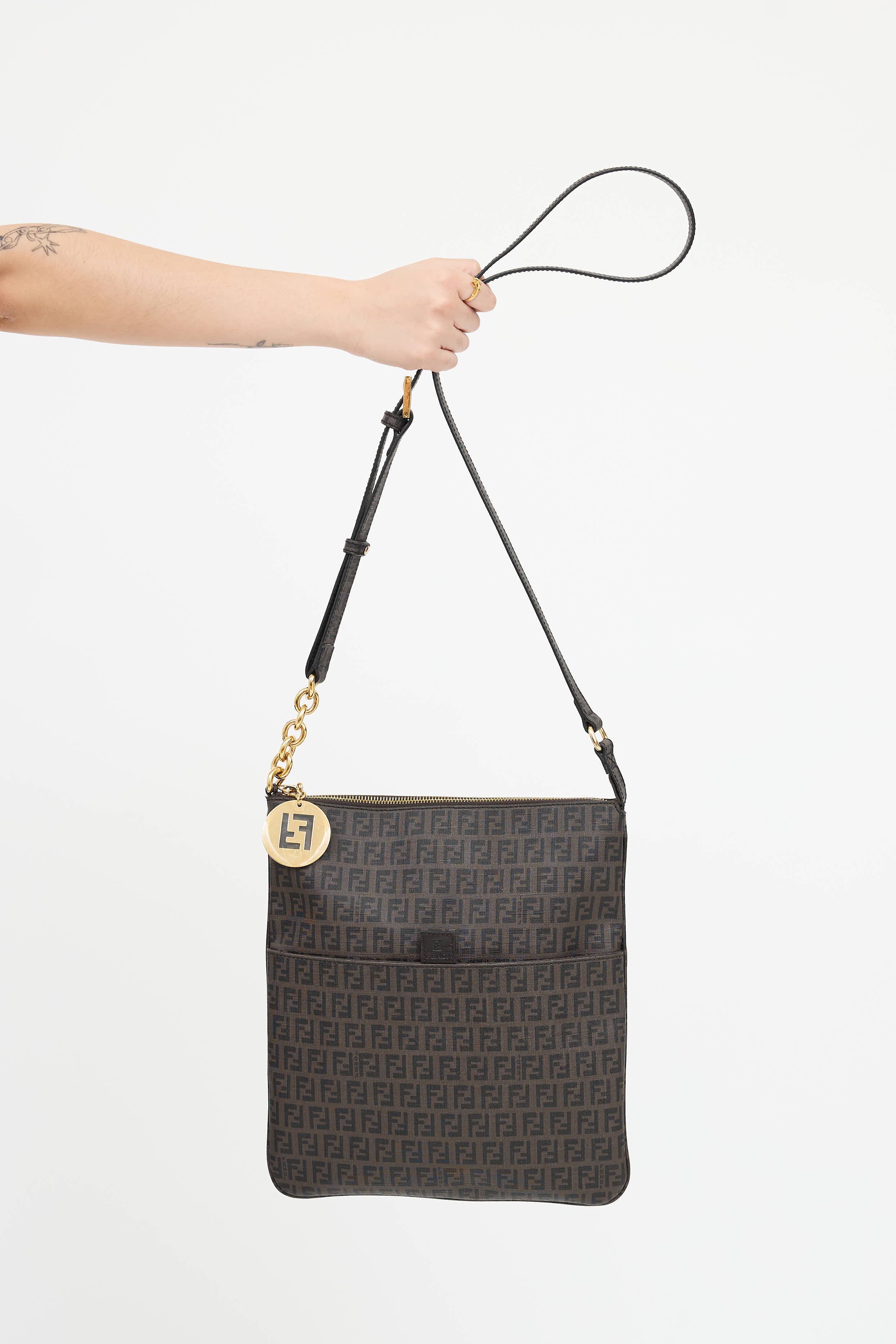 FendiZucchino Crossbody Bag