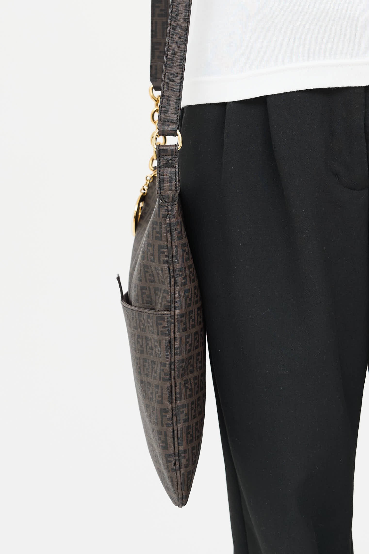 FendiZucchino Crossbody Bag