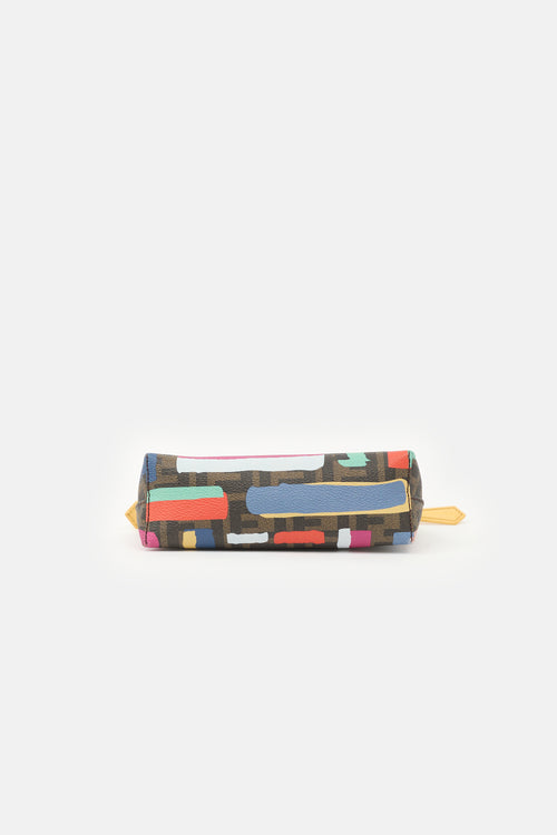 Fendi FF Zucca Striped Pouch