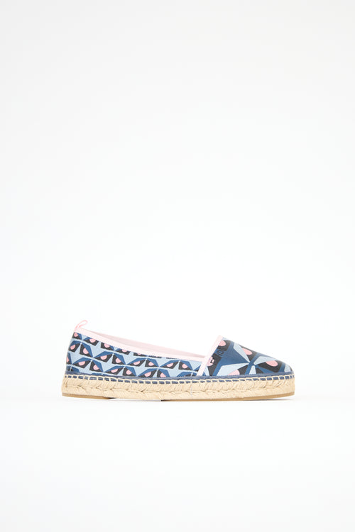 Fendi Monster Espadrille Flat
