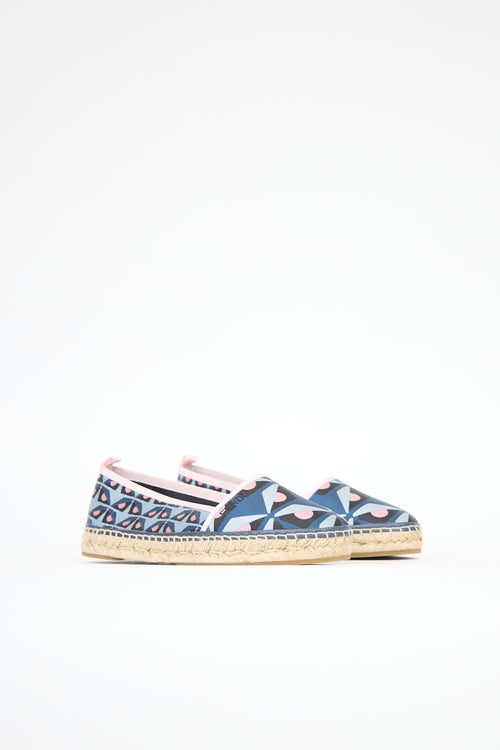 Fendi Monster Espadrille Flat