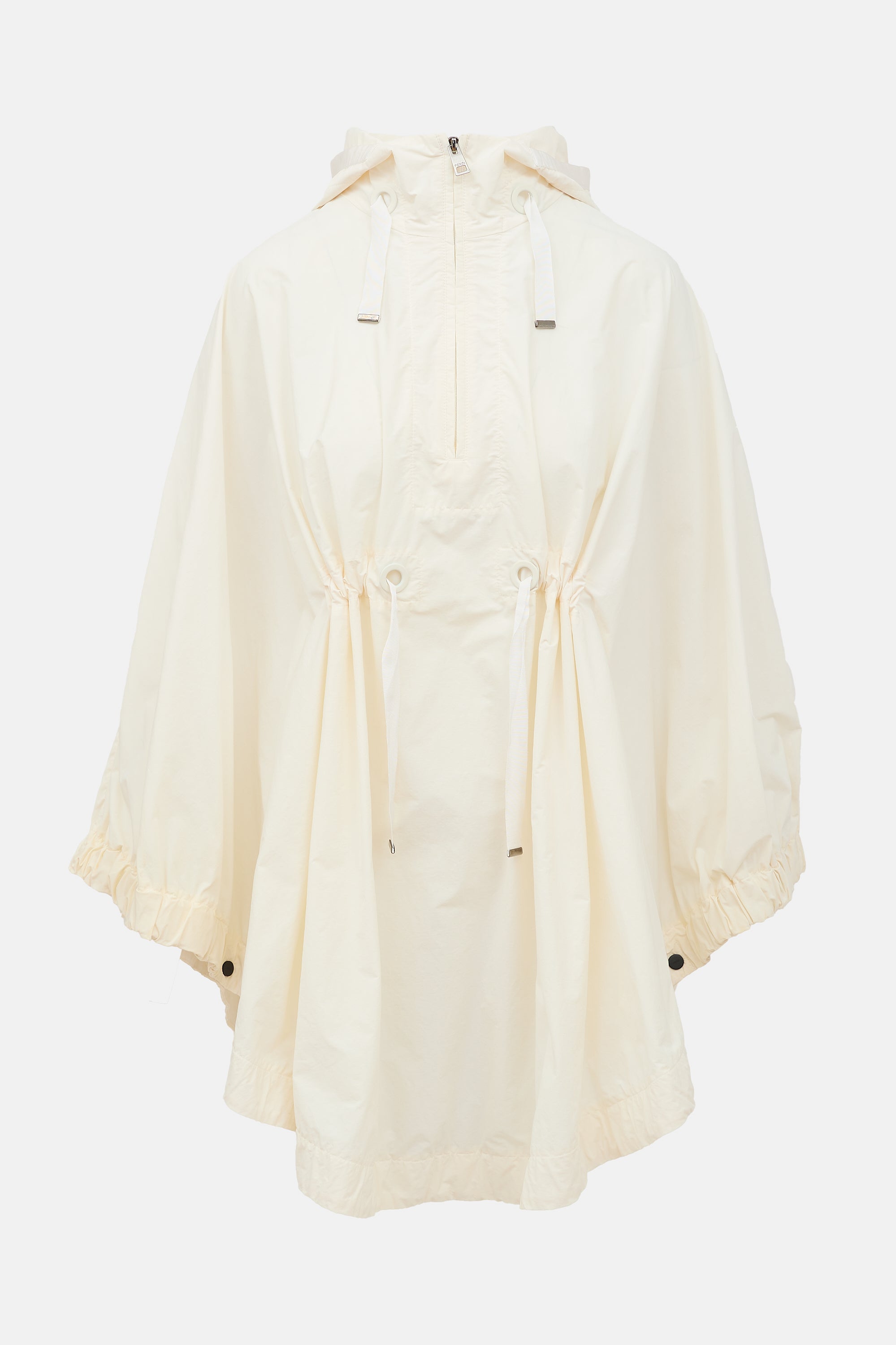 Fendi Nylon Hooded Cape