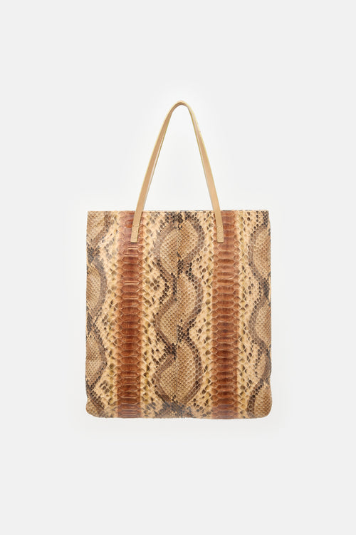 Fendi Vintage Leather Tote Bag