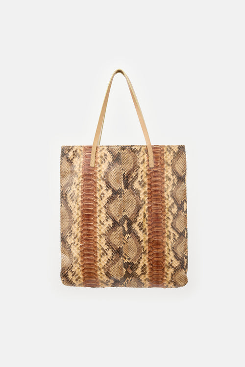 Fendi Vintage Leather Tote Bag